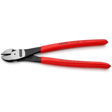 SZCZYPCE TNĄCE BOCZNE O ZWIĘKSZONYM PRZEŁOŻENIU 250MM 74 01 250 KNIPEX