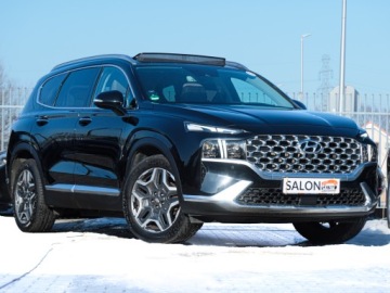 Hyundai Santa Fe IV SUV HEV 1.6 T-GDI HEV 230KM 2021 Hyundai Santa Fe 230ps 4WD Full Wentyle Panorama 360 Hak HUD Krell ACC Blis, zdjęcie 38