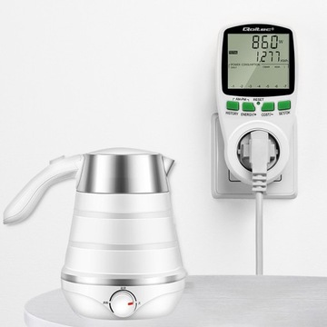 СЧЕТЧИК ПОТРЕБЛЕНИЯ ЭНЕРГИИ С ПАМЯТЬЮ 16А ЖК-дисплей