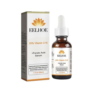 20% serum z witaminą C E Rozjaśnia ujędrniającą skórę Przeciw