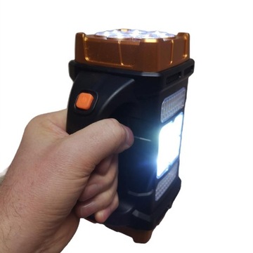 СОЛНЕЧНАЯ КЕМПИНГОВАЯ ЛАМПА BLACKOUT POWERBANK 6LED