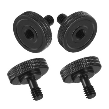 Części do mocowania statywu ze śrubą kciuka