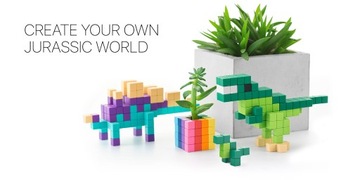 AC01 Магнитные блоки Pixio Color Series 16 шт.