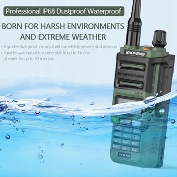 Рация Baofeng UV-9R Pro 2022, новая