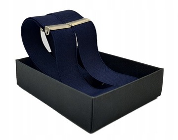 Granatowe opaski do rękawów koszuli kelnerskie