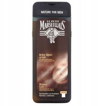 LE PETIT MARSEILIAIS MEN ŻEL 400ML CADE WOOD NEW