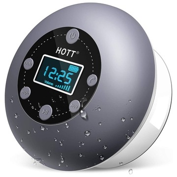 Głośnik Bluetooth z radiem prysznicowa wodoodporna