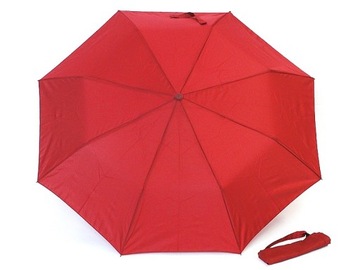 Parasol SKŁADANY 30cm RÓŻNE KOLORY wytrzymały z POKROWCEM