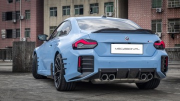 СПОЙЛЕРЫ BMW M2 G87 PERFORMANCE, НАКЛАДКИ ИЗ СУХОГО КАРБОНА