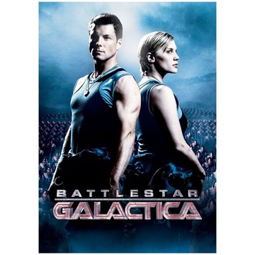 Plakat Battlestar Galactica 2004 BSG Serial TV