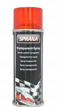 SPRAILA lakier do lamp 400 ml CZERWONY