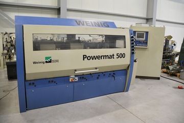 WEINIG POWERMAT 500 ЧЕТЫРЕХСТОРОННИЙ СТРОГАТЕЛЬНЫЙ СТАНОК - 6 ОТДЕЛЕНИЙ