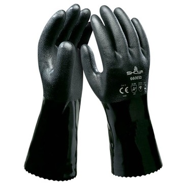 Rękawice Robocze Chemoodporne ESD Showa 660 10-XL