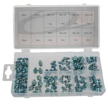 Комплект пресс-масленок KALAMITEK, 110 шт.