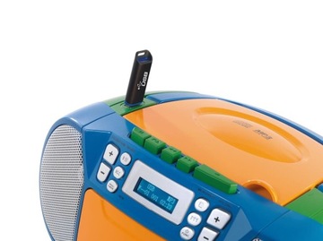 БУМБОКС ЦИФРОВОЕ РАДИО DAB+ FM MP3 CD USB
