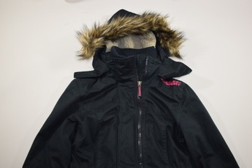 DŁUGA DAMSKA KURTKA ZIMOWA SUPERDRY PARKA ROZ.34/XS