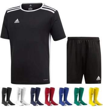 ADIDAS STRÓJ Piłkarski Koszulka Spodenki Getry r.S