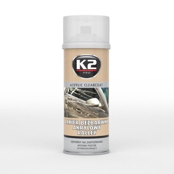 K2 rally lakier bezbarwny akrylowy 400ml