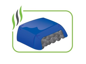 МОРОЗОСТОЙКИЙ ПОКРЫВАЮЩИЙ КРЕНД 2х2 СИНИЙ УФ+ ПОКРЫТИЕ 60г/м2