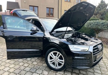 Audi Q3 I SUV Facelifting 2.0 TDI 150KM 2016 Audi Q3 S-Line 2.0 diesel 4x4 oplacony serwisowany bezwypadkowy Polecam, zdjęcie 33