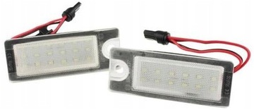 LED LAMPKI TABLICY REJESTRACYJNEJ PODŚWIETLENIE VOLVO XC70 XC90 S60 S80 V70