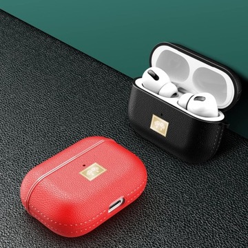Совместим с кожаным чехлом для Airpods 3, полностью упакованным кожаным чехлом