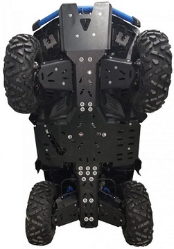 ZESTAW PŁYTY OSŁONY PLASTIKOWE PODWOZIA SPODU Quad ATV TGB Blade 600cc LTX