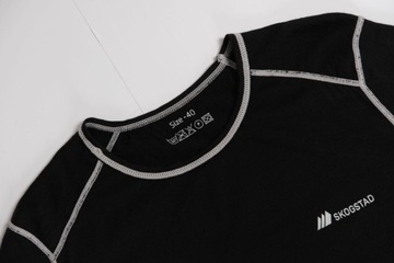 СКОГСТАД__ФУТБОЛКА ЖЕНСКАЯ 100% МЕРИНОСОВАЯ ШЕРСТЬ__40/л