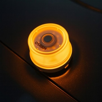 СИГНАЛЬНАЯ СВЕТА OSRAM ОРАНЖЕВЫЙ КЛЮВ IP54 МАГНИТ v16