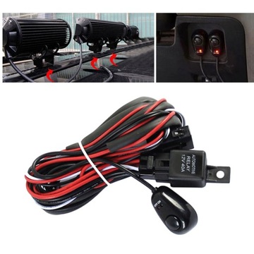 Light Bar Wiring Harness Kit Wire LED