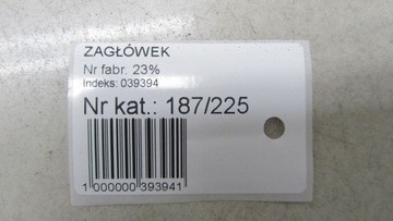 SUZUKI SX4 S-CROSS PODHLAVNÍK PRAVÝ ZADNÍ 17-