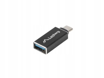 АДАПТЕР USB-C(M) 3.1->USB-A(F) OTG ЧЕРНЫЙ