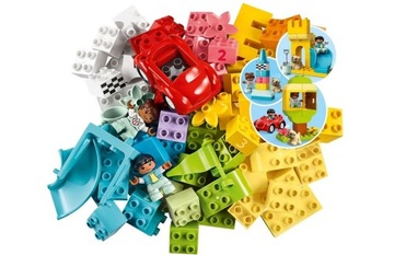 LEGO DUPLO КОРОБКА С КИРПИЧАМИ БОЛЬШАЯ 10914 БОЛЬШОЙ НАБОР DELUXE С КОРОБКОЙ