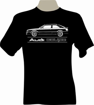 KOSZULKA T-shirt z nadrukiem dla fana Audi COUPE