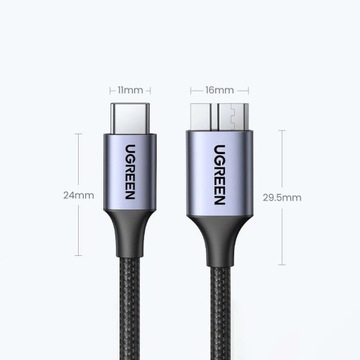 Ugreen Кабель Micro USB 2м.