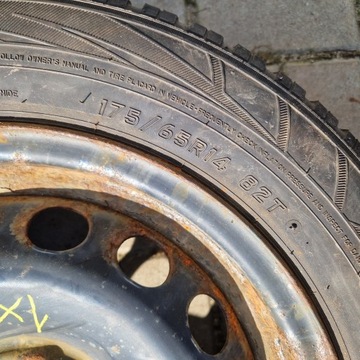 FIAT 500 PANDA FORD KA 4X98 REZERVA 175/65R14