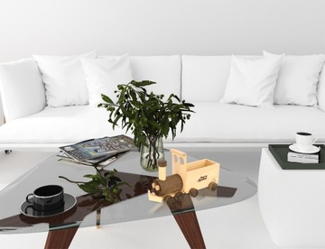 Деревянный настольный органайзер в подарок.