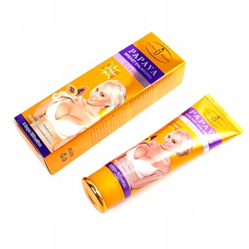 Натуральный крем для увеличения груди с папайей