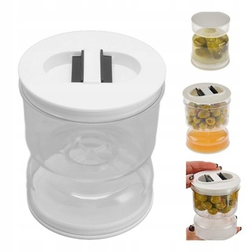 OGÓREK I OLIWKA KLESZCZODRA JAR PICKLE JAR