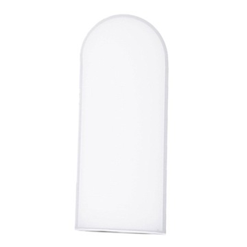 Чехлы для подставок для свадебной арки Элегантный чехол для фона в форме арки 7,2 фута белого цвета