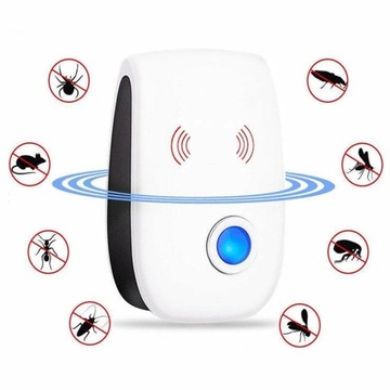 4x УЛЬТРАЗВУКОВАЯ ПРОБКА ОТПУСКАТЕЛЬ МЫШЕЙ НАСЕКОМЫХ