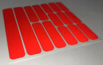 СВЕТООТРАЖАЮЩИЕ НАКЛЕЙКИ ДЛЯ коляски, велосипеда, светоотражающие, 15 шт.