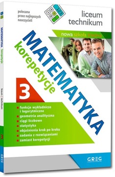 MATEMATYKA KOREPETYCJE LICEUM TECHNIKUM 3