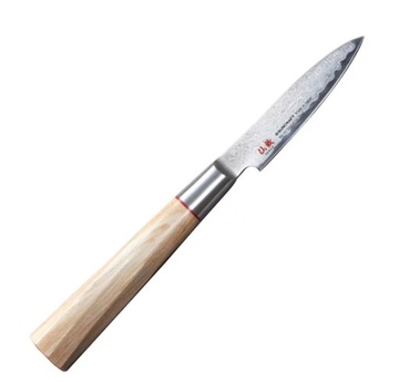 Nóż damasceński obierak Suncraft 8 cm vg10 hrc 60