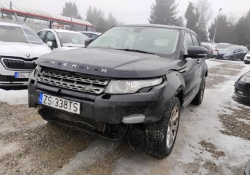 Land Rover Range Rover Evoque I SUV Coupe 2.2 TD4 150KM 2011 Land Rover Range Rover Evoque 2011r, 2.2 Diesel. 4x4. AUTOMAT. Uszkodzony, zdjęcie 2