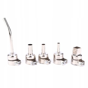 ЭЛЕКТРИЧЕСКАЯ ТЕПЛОВАЯ ПИСТОЛЕТКА 650ВТ ЦИФРОВАЯ С 8 НАСАДКАМИ В КОРПУСЕ