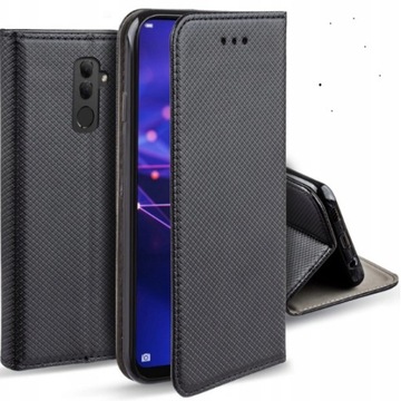 ETUI MAGNET FUTERAŁ DO HUAWEI MATE 20 LITE + SZKŁO