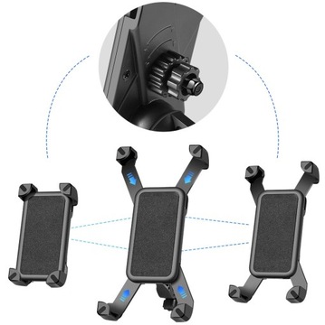 ДЕРЖАТЕЛЬ ДЛЯ ТЕЛЕФОНА, ПРОЧНЫЙ ДЛЯ РУЛЯ, МОТОЦИКЛОВОГО МОТОРА, СКУТЕРА