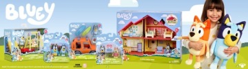 НАБОР «МУСОРОВОЗ TmToys Bluey» + 2 фигурки ОРИГИНАЛ