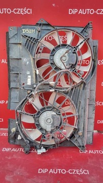 DS231 TOYOTA AVENSIS T270 DT4227505620 ELELKTRICKÝ VENTILÁTOR CHLADIČŮ